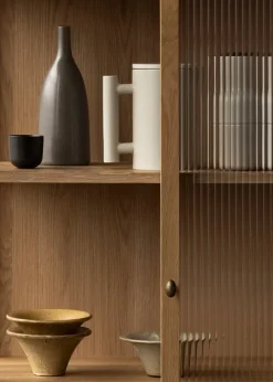 Audo Copenhagen Triptych ceramic bowl, 15 cm, creme