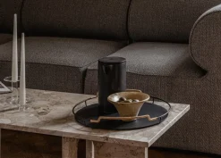 Audo Copenhagen Triptych ceramic bowl, 15 cm, creme