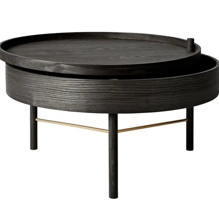 Audo Copenhagen Turning Table, black