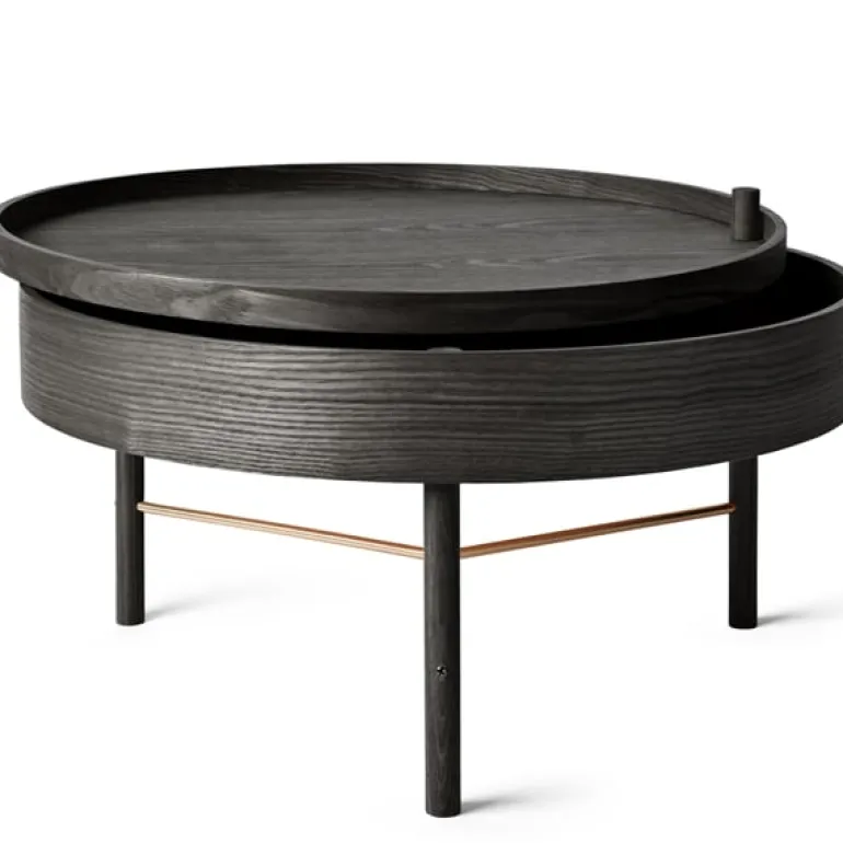 Audo Copenhagen Turning Table, black