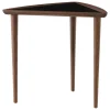 Audo Copenhagen Umanoff Nesting side table, walnut - black