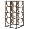 Audo Copenhagen Umanoff wine rack, black - cognac