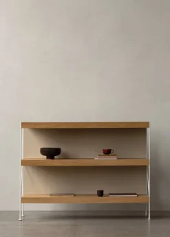 Audo Copenhagen Zet Storage System back panel, off white