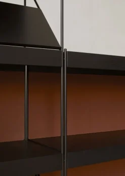 Audo Copenhagen Zet Storage System magazine shelf, black