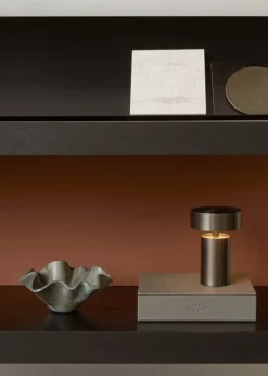 Audo Copenhagen Zet Storage System, H114, black steel - black oak