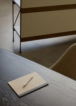 Audo Copenhagen Zet Storage System, H114, black steel - dark stained oak