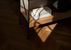 Audo Copenhagen Zet Storage System, H114, black steel - oak