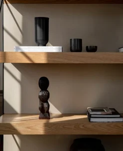 Audo Copenhagen Zet Storage System, H114, black steel - oak