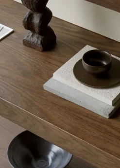 Audo Copenhagen Zet Storage System, H70, black steel - dark stained oak