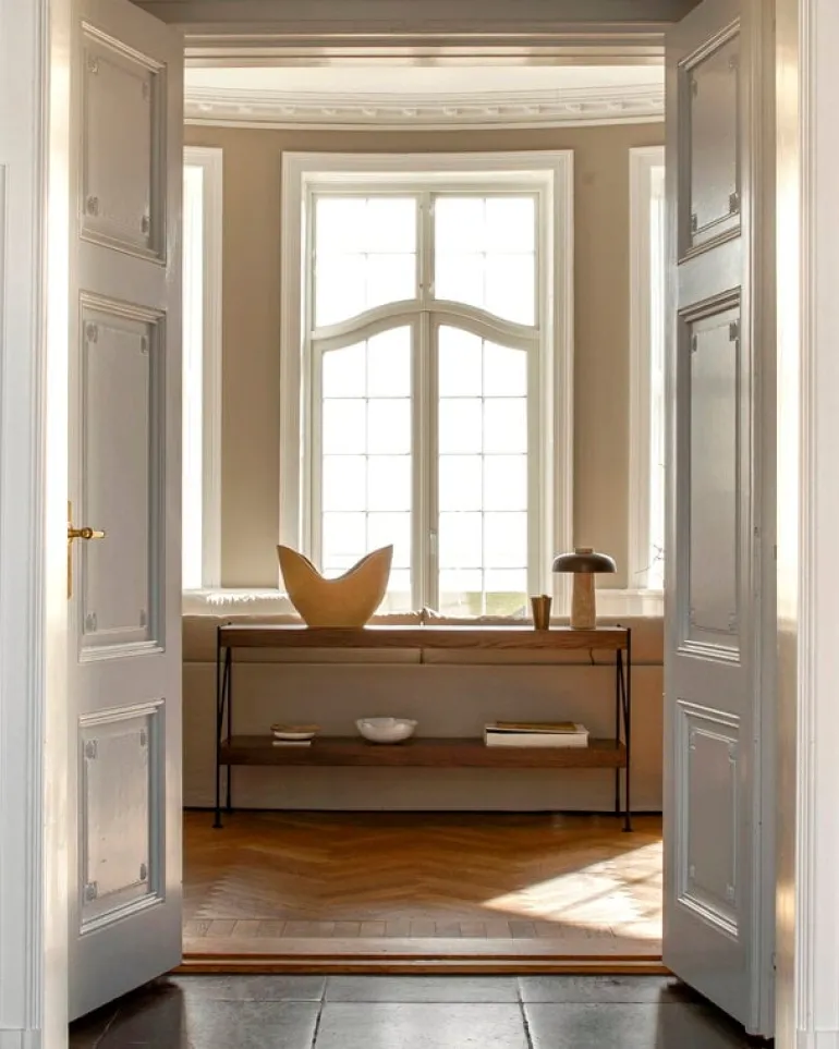 Audo Copenhagen Zet Storage System, H70, black steel - oak