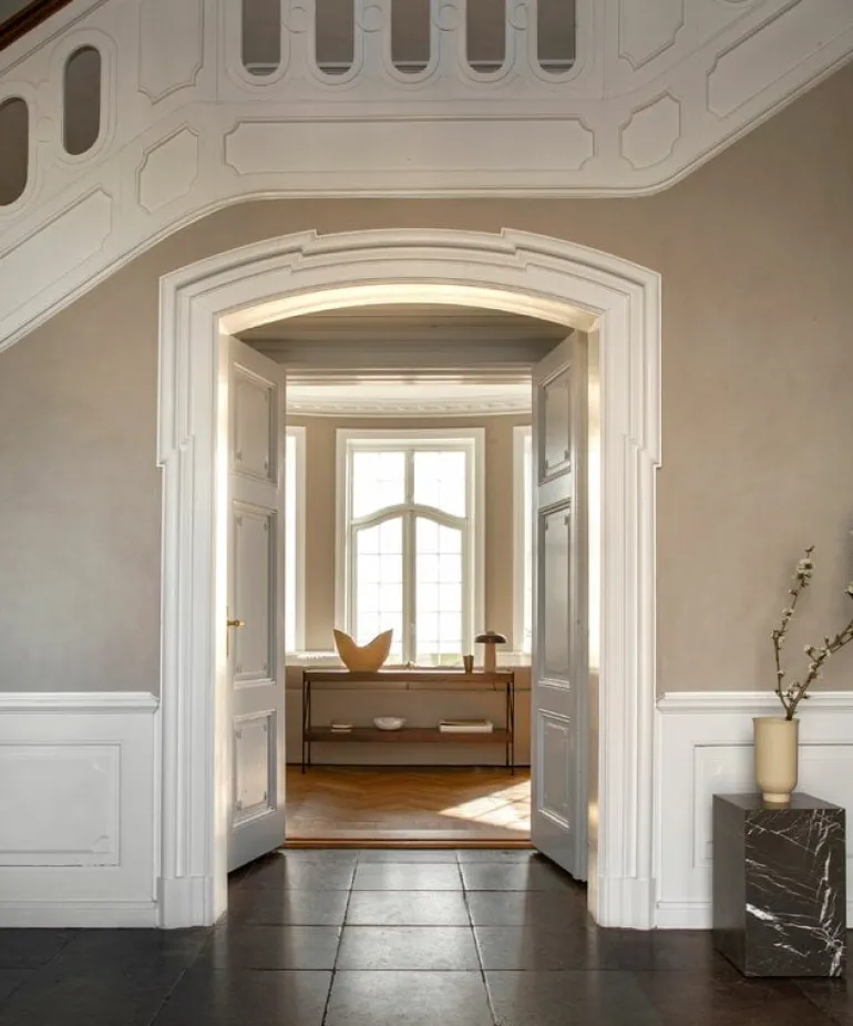 Audo Copenhagen Zet Storage System, H70, black steel - oak