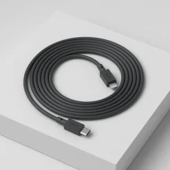Avolt Cable 1 USB-C to Lightning charging cable , 2 m, Stockholm black
