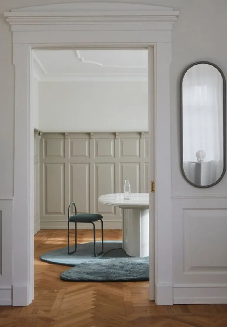 AYTM Angui mirror, 108 x 39 cm, anthracite