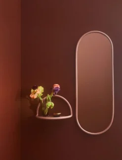 AYTM Angui mirror, 108 x 39 cm, rose