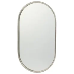 AYTM Angui mirror, 100 x 60 cm, silver