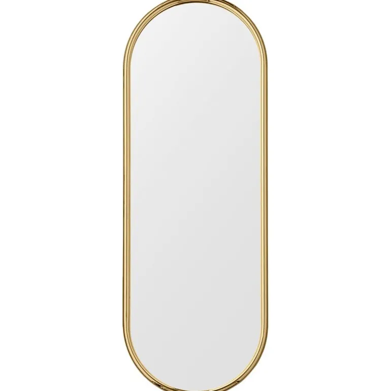 AYTM Angui mirror, 108 x 39 cm, gold