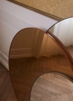 AYTM Circum mirror, 70 cm, amber