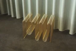 AYTM Curva magazine holder, gold