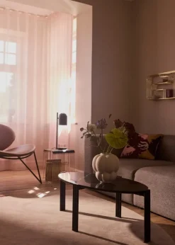 AYTM Curva Rectangular display shelf, gold