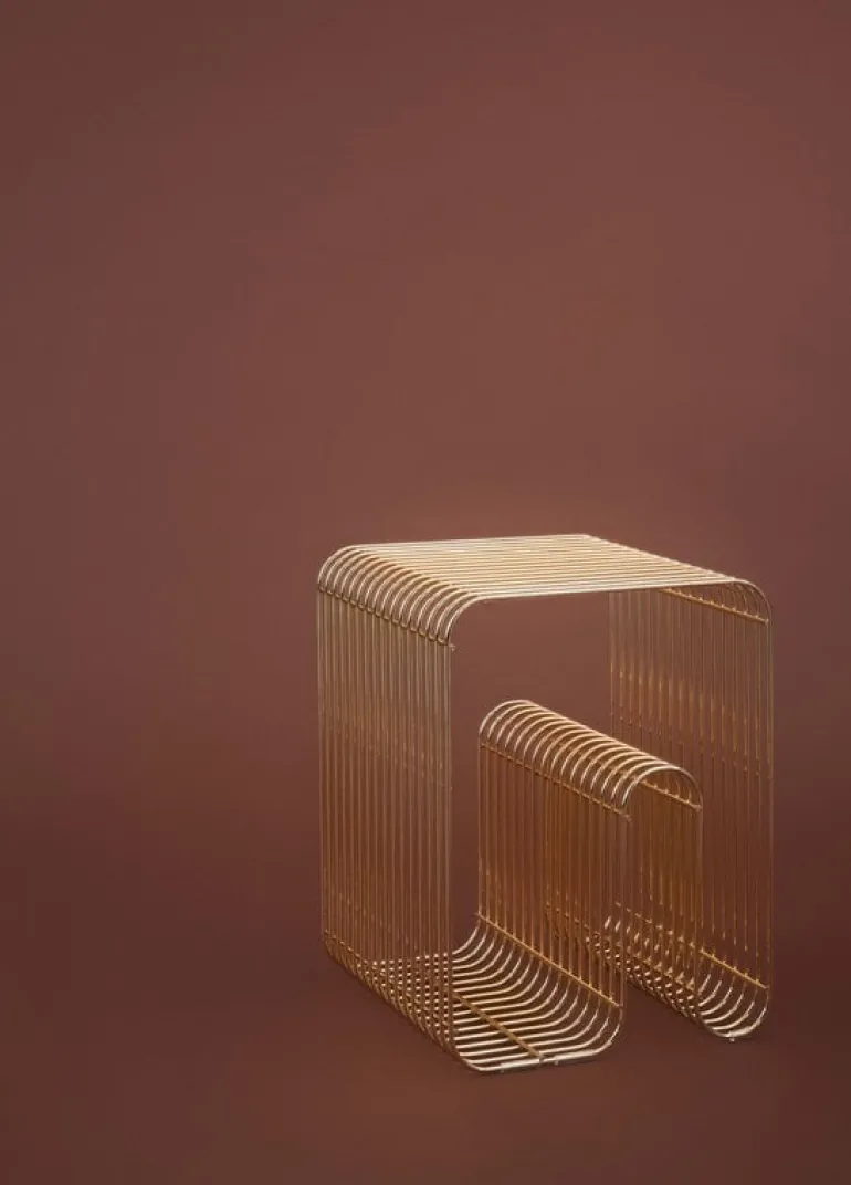 AYTM Curva stool, gold