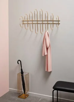 AYTM Curva umbrella holder, gold