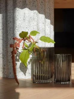 AYTM Folium vase, L, black