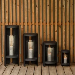 AYTM Ora lantern, 26,4 x 58,4 cm, black