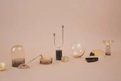 AYTM Tota lantern, amber - black