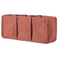 Bacsac Baclong 3 fabric planter, 110 L, brick red