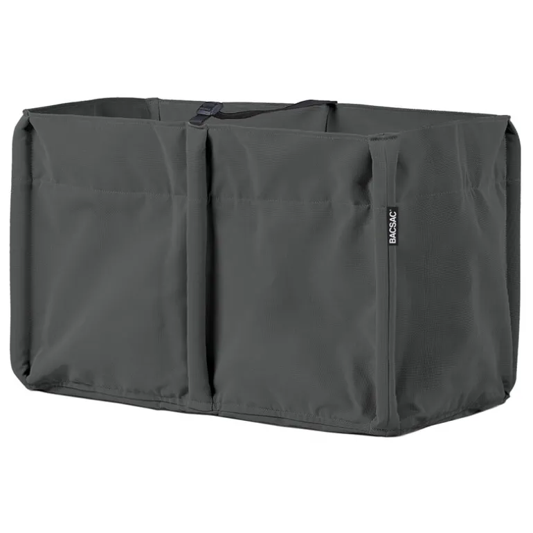 Bacsac Baclong 2 fabric planter, 70 L, black grey