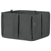 Bacsac Bacsquare 4 fabric planter, 140 L, black grey