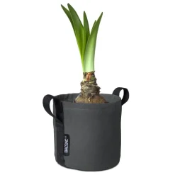 Bacsac Fabric pot, 3 L, black grey