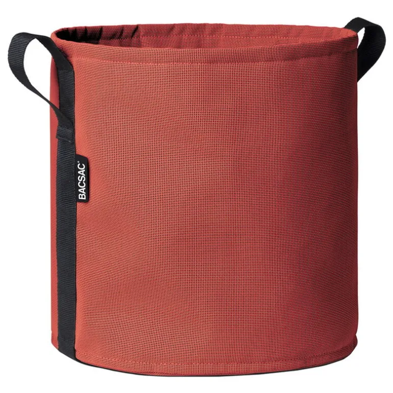 Bacsac Fabric pot, 25 L, brick red