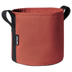 Bacsac Fabric pot, 10 L, brick red
