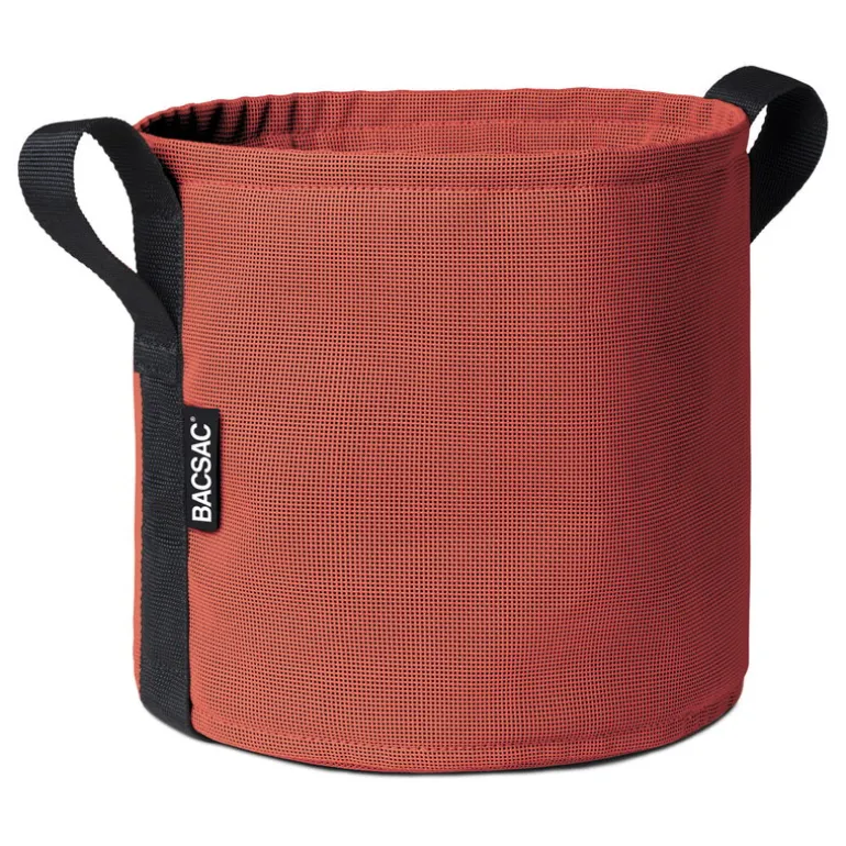 Bacsac Fabric pot, 10 L, brick red