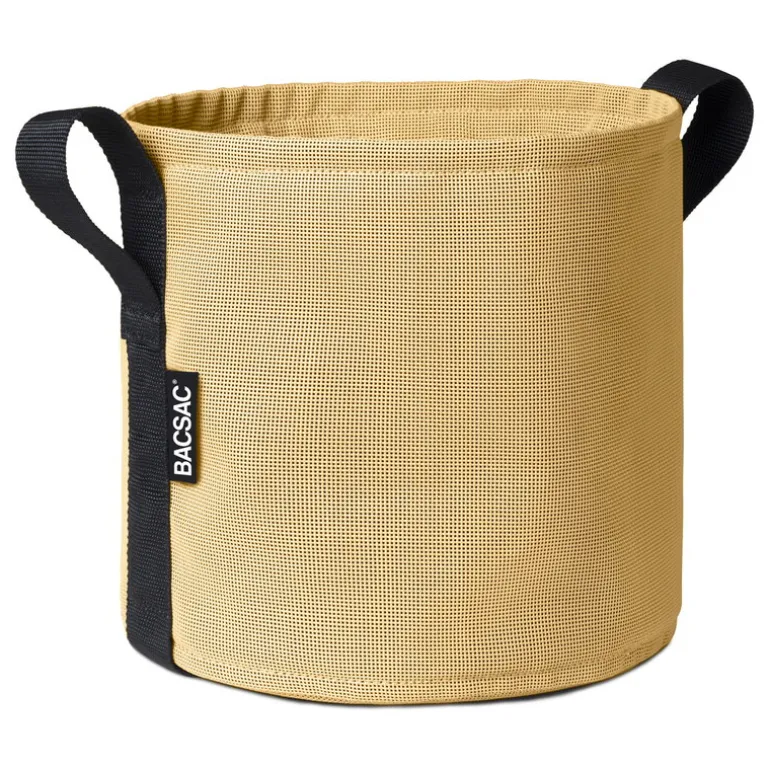 Bacsac Fabric pot, 10 L, ginger yellow