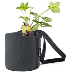 Bacsac Hanging fabric pot, 3 L, black grey