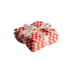 Baina Baby wash cloth set, paloma sun - ecru
