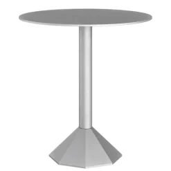 Bebó Objects Octi side table, high, aluminum