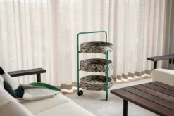 Bebó Objects Trifle trolley, signal green