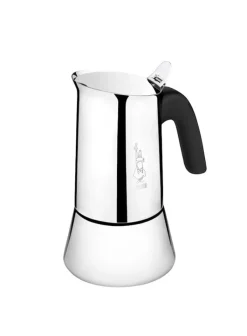 Bialetti Venus Induction espresso maker, 4 cups, steel