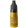 Bitossi Lava vase, 47 cm, lava black - mustard