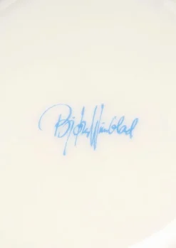 Bjørn Wiinblad Eva vase, 18,5 cm, blue