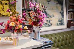 Bjørn Wiinblad Eva vase, 18,5 cm, blue