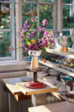 Bjørn Wiinblad Eva vase, 15 cm, lavender