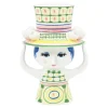 Bjørn Wiinblad Lady with Hat vase, 24,5 cm, green