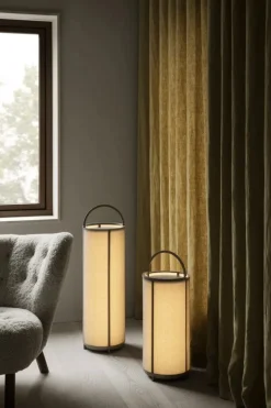 Blomus Tawa Mobile portable floor lamp, L, stone