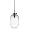 Bomma Lantern pendant, clear - black