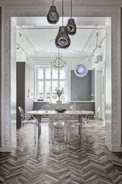 Bomma Soap pendant, large, silver