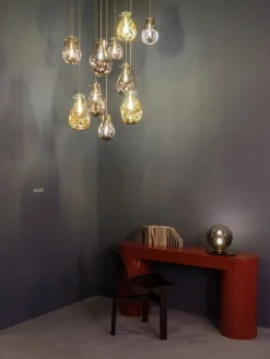 Bomma Soap pendant, large, gold